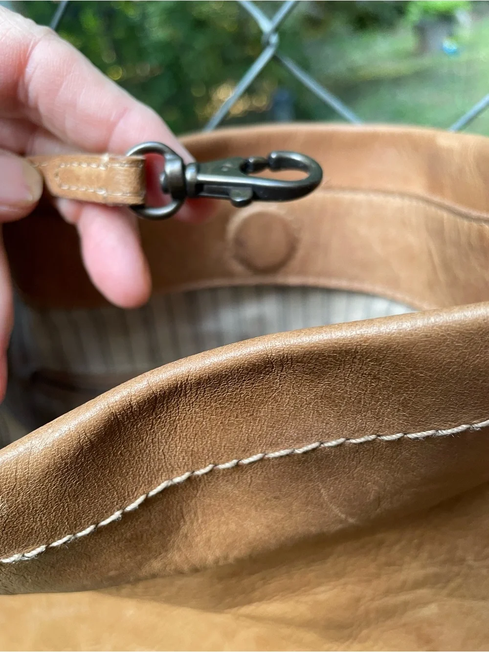 Frye Melissa Hobo Leather Bag